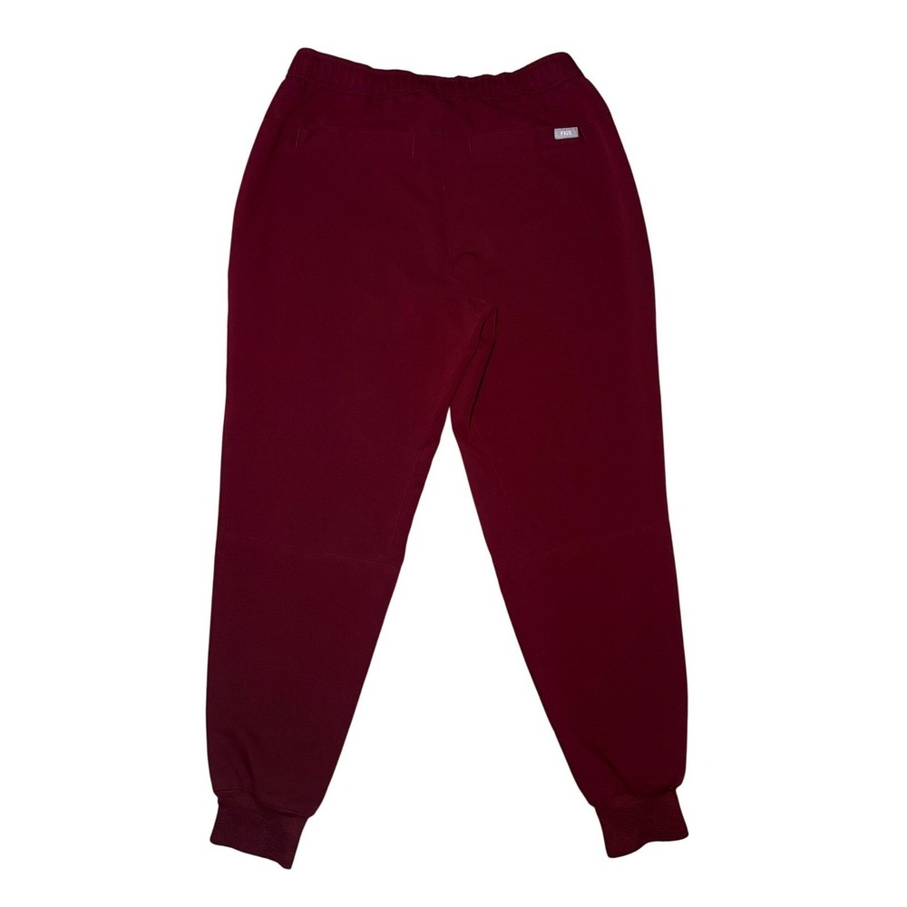 FIGS Tansen Burgundy Jogger Healthcare Scrub Pants Mens Size Small/Short - Picture 6 of 6